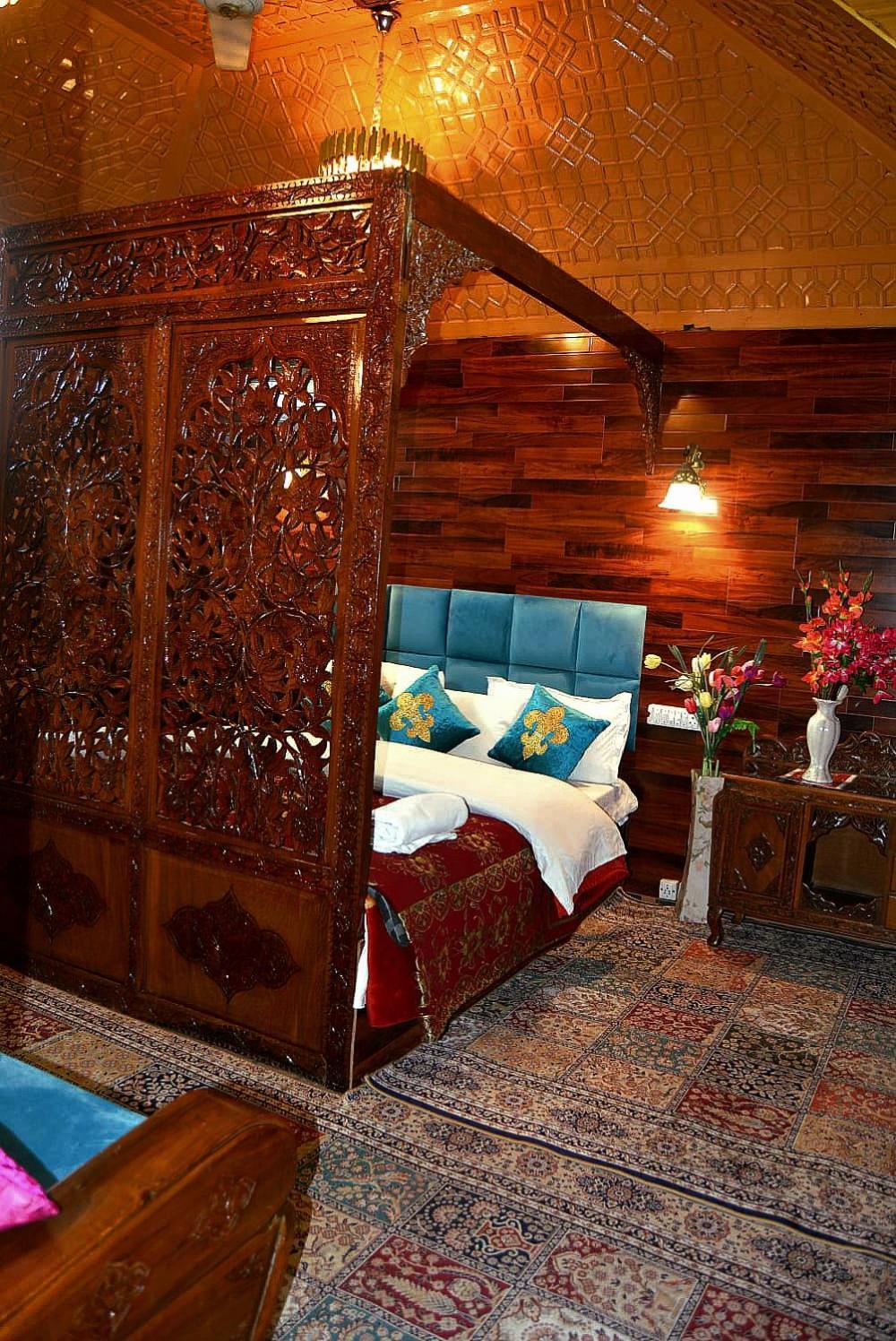 ホテル Heritage Amina Group Of Houseboats Srīnagar エクステリア 写真